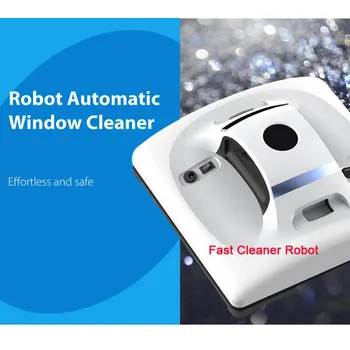 

Window Robot Cleaner, Robot Window Cleaner X6 with Unique size and Smart Move system increase speed and coverage
