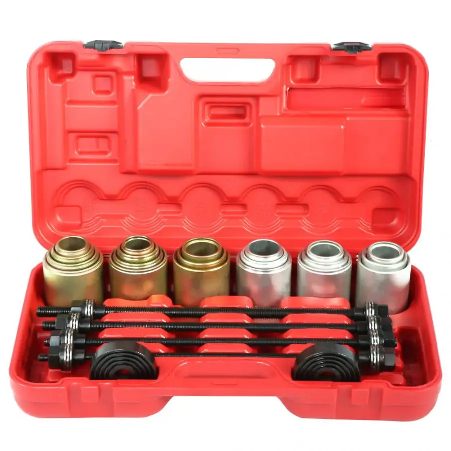 

26Pcs Car Universal Bush Bearing Removal Insertion Tools Set Press Pull Sleeve Kit