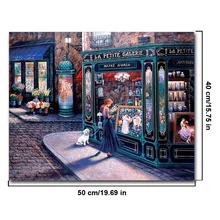 Постер картина масляными красками без рамки по номерам настенные картины для гостиной плакаты и принты картины для домашнего декора для стен