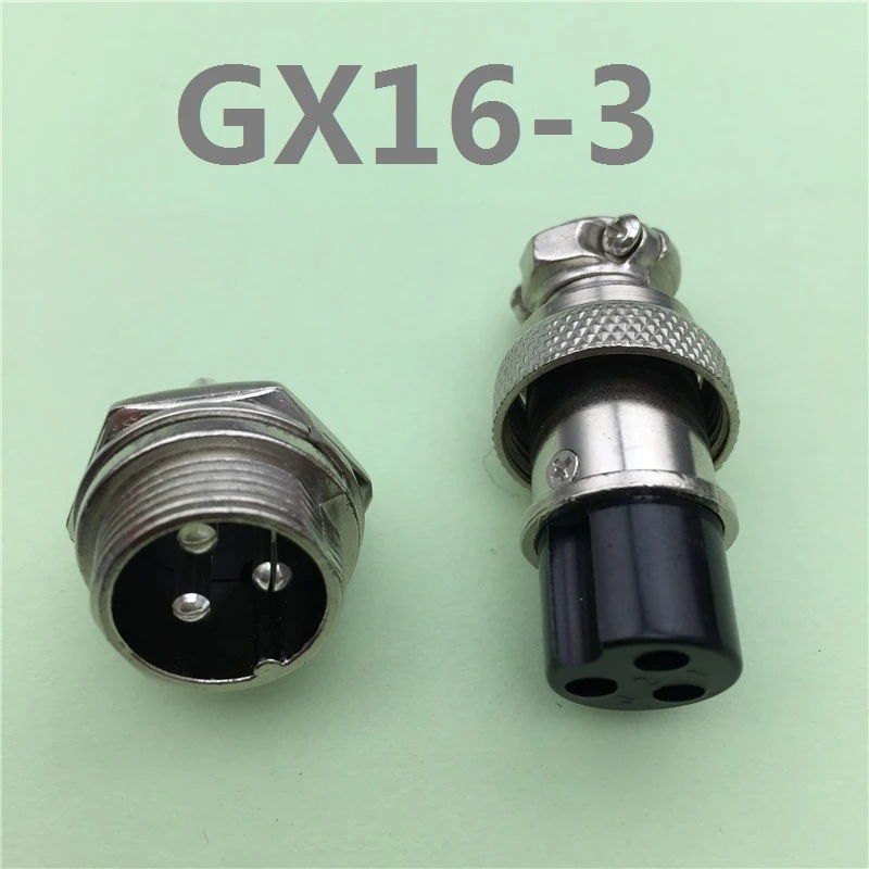 Details about  / 1set GX16 3 Pin Male Female L71Y Sale On Quality High Panel Wire Plug Socket