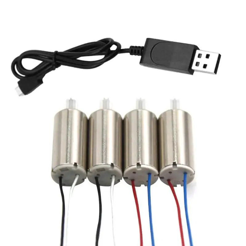 Передний двигатель + 1 м USB кабель для зарядки SG106 RC самолета 2 шт набор аксессуаров