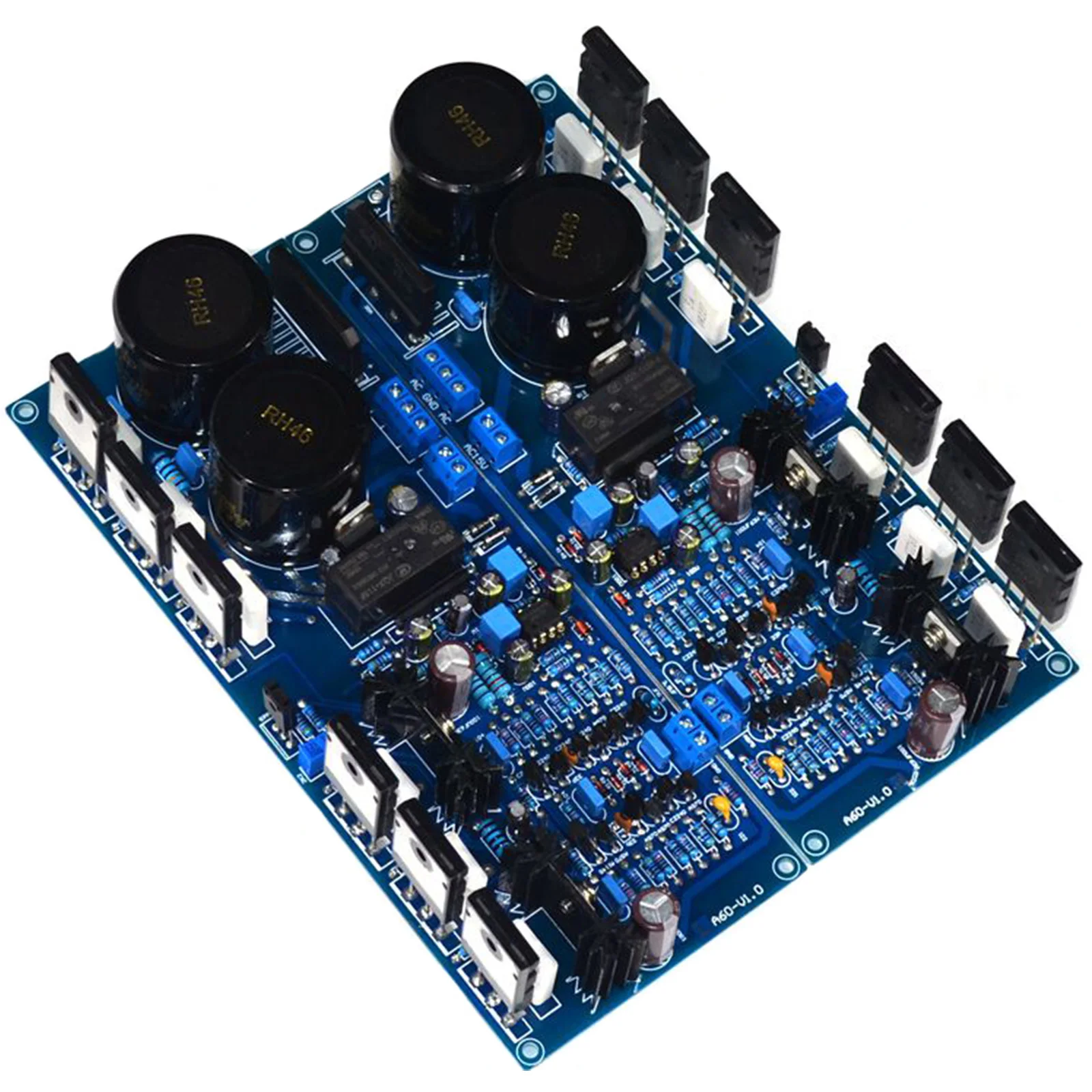 One Pair Assembled A60 2SA1943 2SC5200 tube Current Feedback Power Amplifier Finished Board