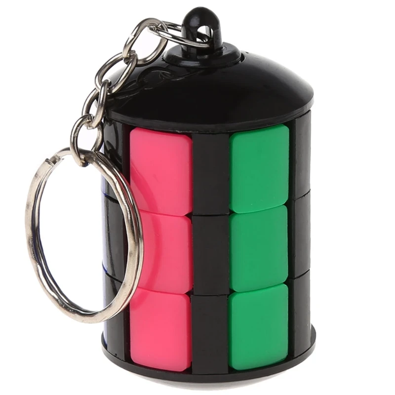 Smart Tower Blocks Pendants Puzzle Educational Toy Magic Cube Keychain