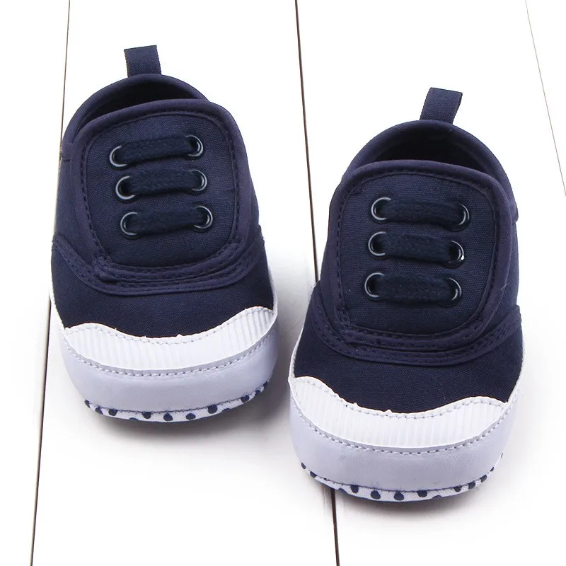 Повседневная детская Тканевая обувь унисекс для мальчиков и девочек мягкие пинетки для новорождённых противоскользящие кроссовки первые