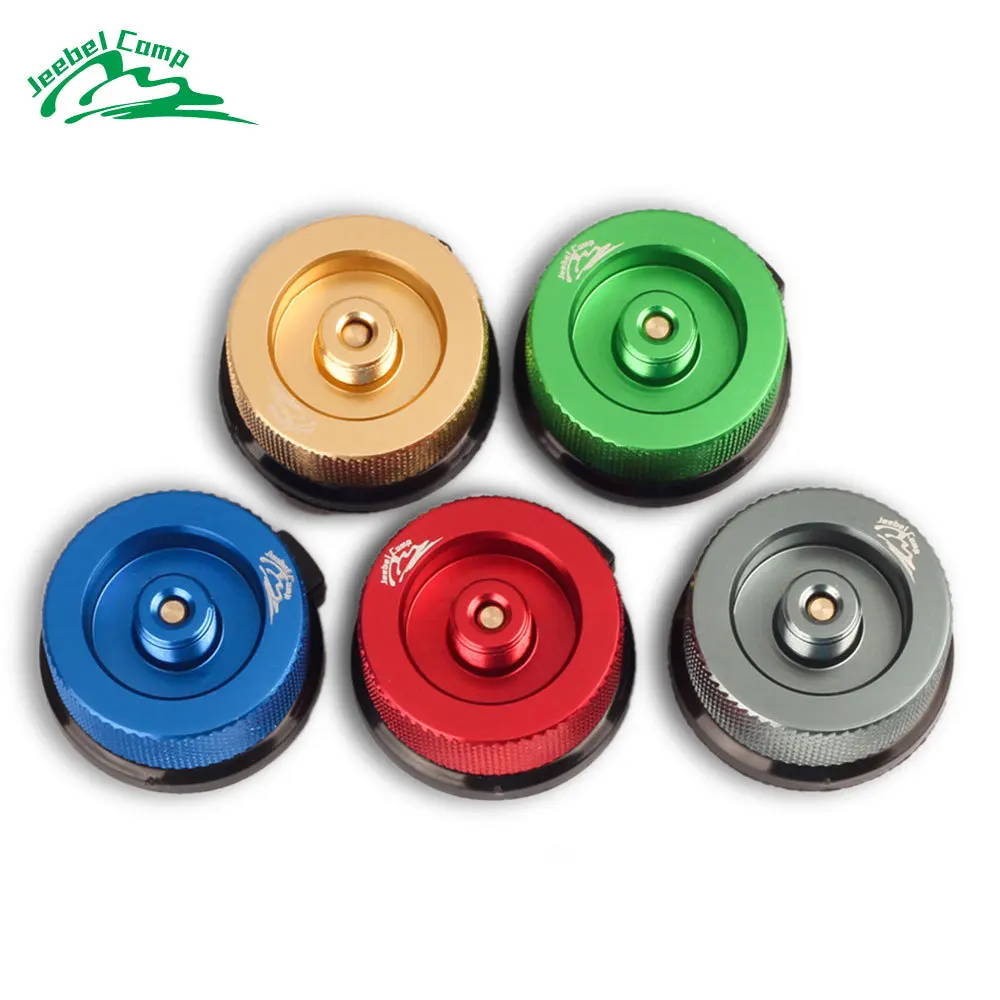 

2pcs/lot Outdoor Camping Gas Stove Converter Adapter Connector Gas Tank Stove Accessories