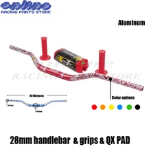 Универсальный 28 MM руль MX коврик для барной стойки бар ручками для мотоцикла Пит Байк мотокросс эндуро обод велосипедный