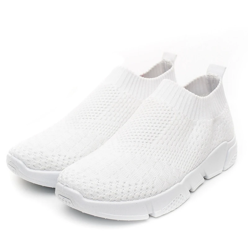 

2019 Spring Shoes Woman Fashion Slip on Non-Leather Casual Shoe Pure Color Weaving Mesh Women Shoes Sneakers zapatos de mujer