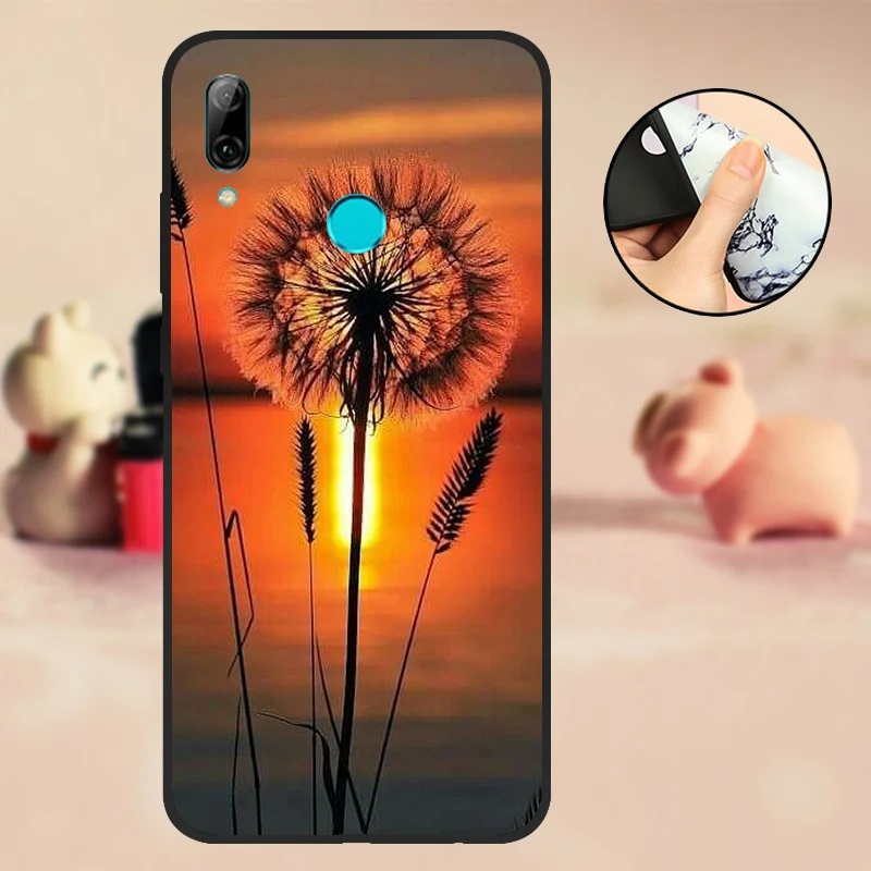 P Smart Coque для huawei PSmart чехол силиконовый черный ТПУ 6," для huawei P Smart Чехол для мобильного телефона мягкий - Цвет: T32