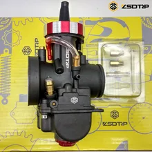 Zsdtrp pwk mikuni novo modelo de movimentação, 28 30 32 34mm carburador caso para yamaha fz16 e outra marca motor do motor