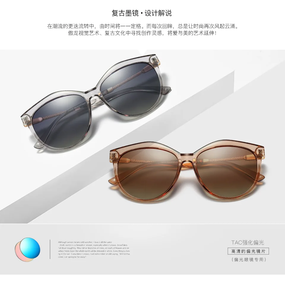 Роскошные солнцезащитные очки Для женщин инкрустированные стразами новые поляризованных солнцезащитных очков дамы Для женщин солнцезащитные очки Цвет линзы бриллиантами A405