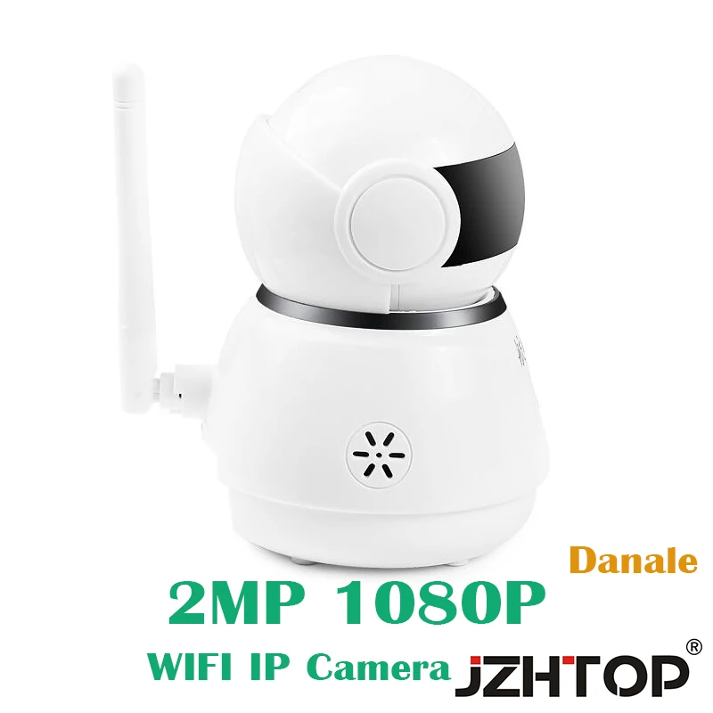 WiFi IP камера 2MP 1080P Беспроводная IP Сетевая камера вращение на 360 в режиме реального времени просмотр WiFi P2P Danale приложение