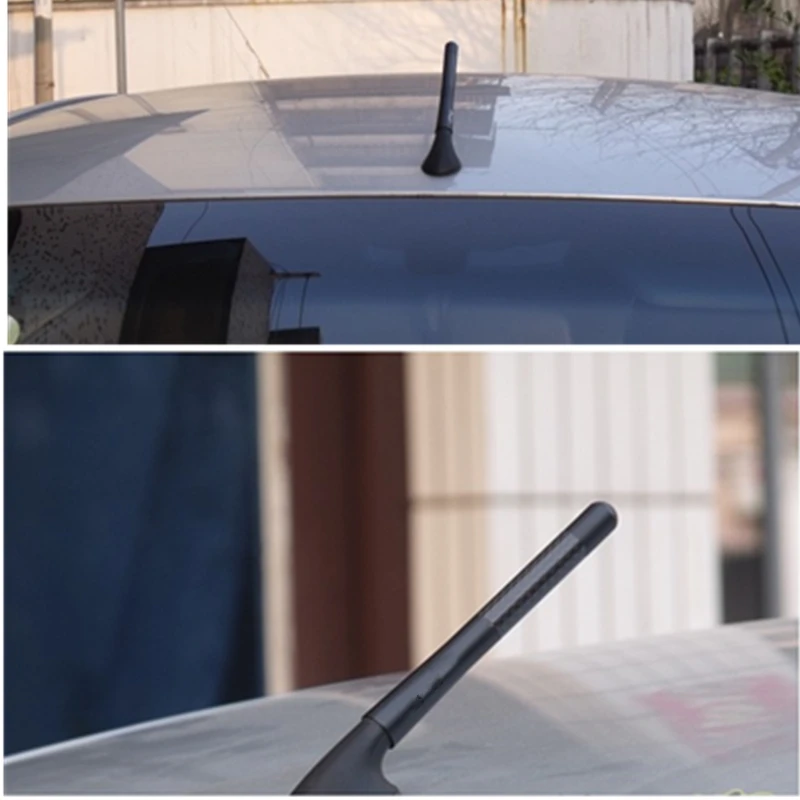 Автомобильная сигнальная антенна углеродная волоконная антенна радио антенна Fuba подходит для Mercedes Benz Smart 1 комплект