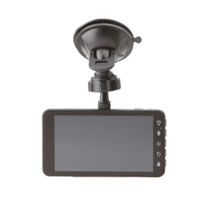 Dash Cam Dual Lens Car DVR Camera Full HD 1080P 4inch Touch IPS Front+Rear Night Vision Video Recorder Parking Monitor