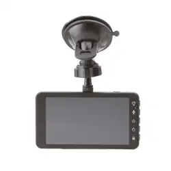 Dash Cam двойной объектив Автомобильный dvr камера Full HD 1080 P 4 дюймов Touch ips спереди + сзади ночное видение видео регистраторы парковка мониторы