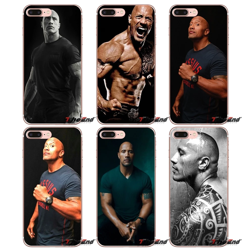 For Xiaomi Redmi 4 3 3S Pro Mi3 Mi4 Mi4i Mi4C Mi5 Mi5S Mi Max Note 2 Dwayne Johnson The Rock USA Star Soft Case | Мобильные телефоны