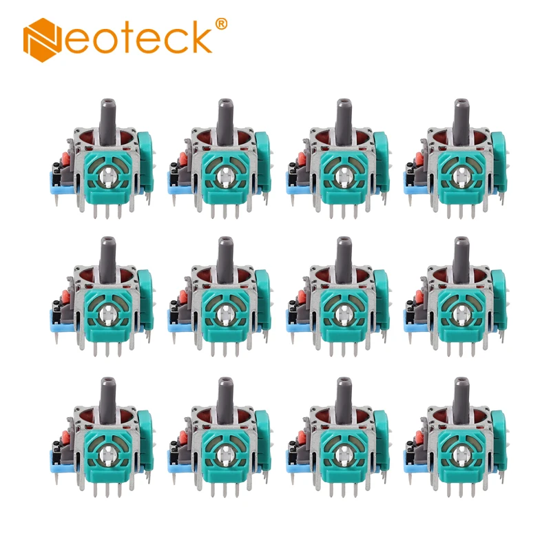 Джойстик Neoteck аналоговый 12 шт. запасные части для джойстика сменная ручка Xbox One PS4