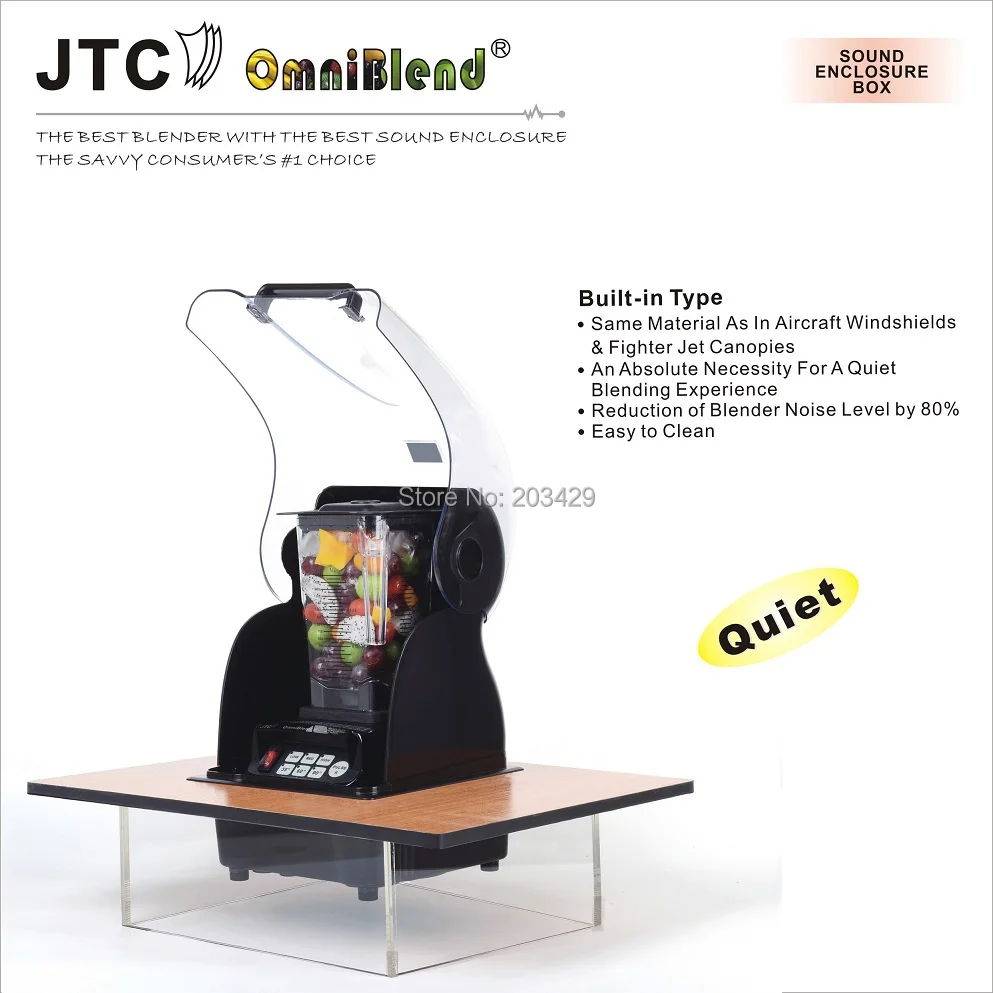 

FREE SHIPPING JTC Commercial Blender with Built-in sound enclosure box,Model:TM-800AQ2,100% GUARANTEE NO. 1 QUALITY IN THE WORLD