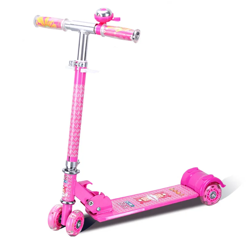 Factory price kick scooter colourful lifting children's scooter with
