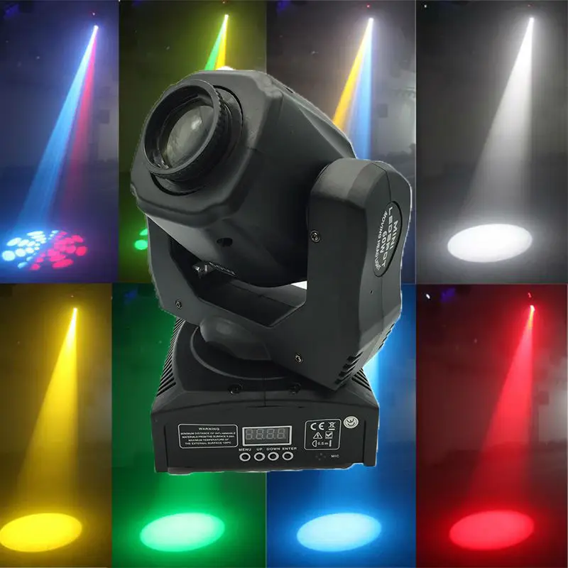 

(1 pieces/lot) 60W LED Patterns DJ gobo Stage Moving Head Light DMX512 Auto Stop For Club Party Show Lighting