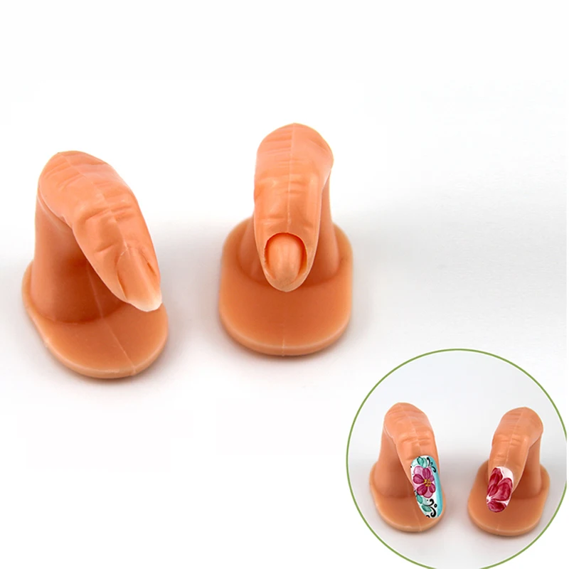Practice Nail Art Emsilog Adjule 1 Hand 100 Tips Nail Trainer Tool Professional Art