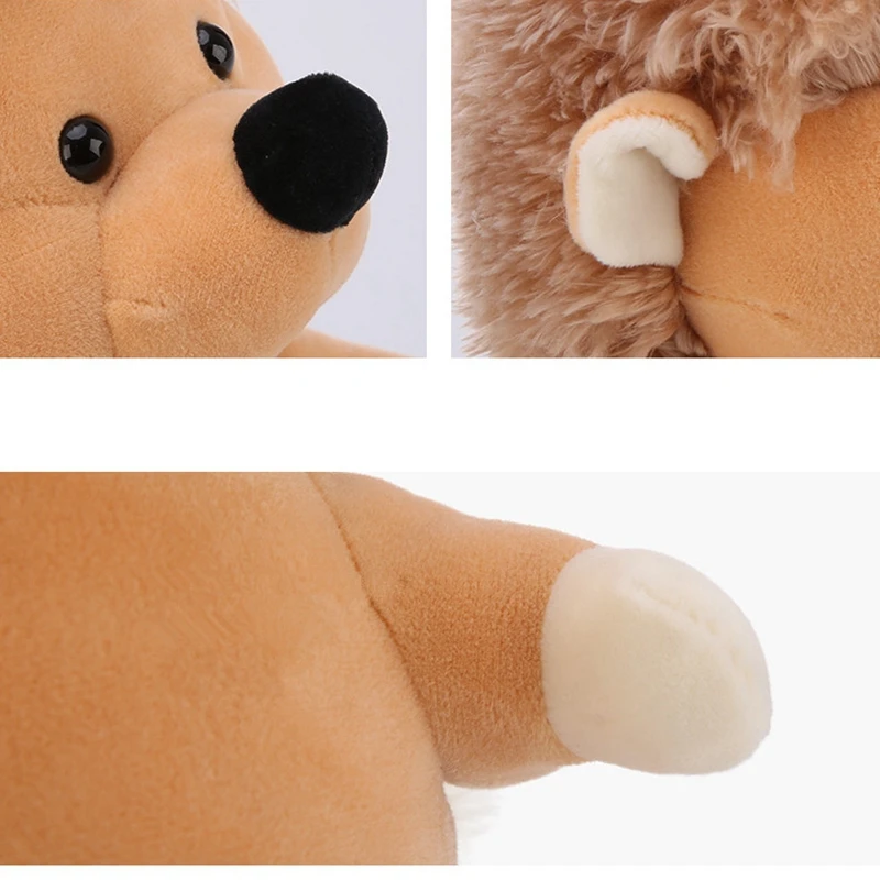 Dorimytrader cute big animal hedgehog plush toy doll holding sleeping doll pillow for children gift Christmas gift deco 58cm 23inch DY50525 (1)