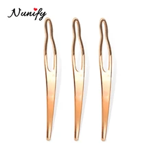 Блокирующие инструменты для Locs Deadlocks Needle Blonde блокирующие иглы для волос Easylocks инструмент для вязания крючком крючок для иглы 1 шт