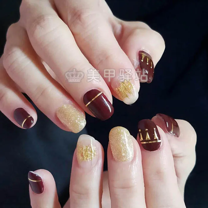 1 бутылка/партия декоративная медная леска для ногтей|silver nail art|nail artfashion art |