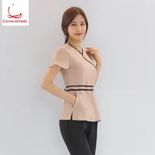 Медсестры носить салон красоты косметолога рабочая одежда оральная Стоматологическая одежда