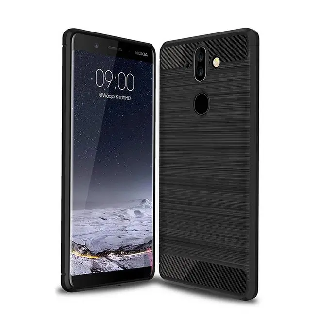 Модный силиконовый чехол из ТПУ для Nokia 9 защитный | Мобильные телефоны и