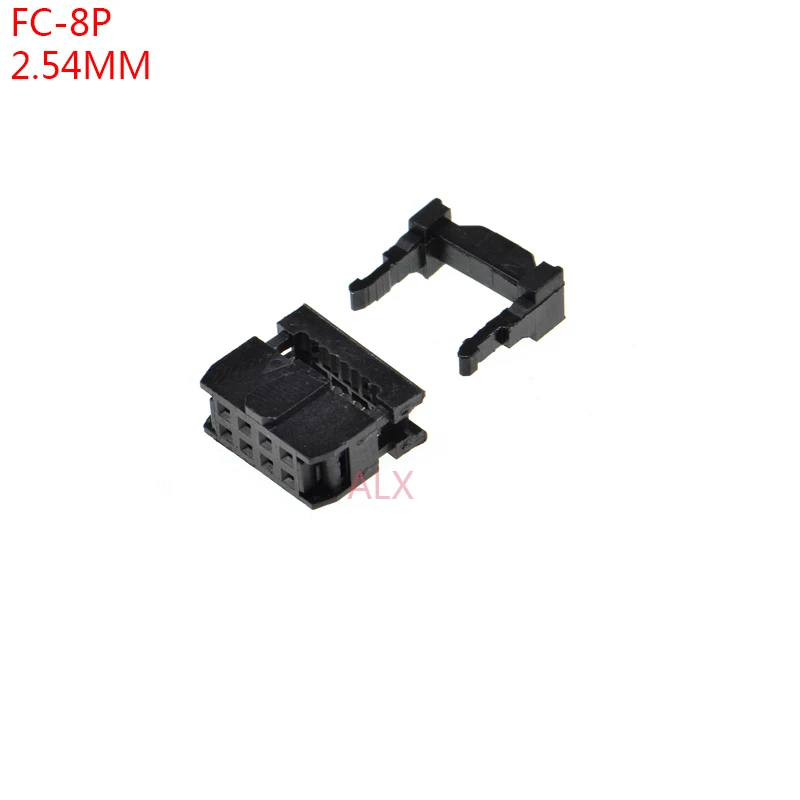 10 шт. Штекерный разъем 2 54 мм 2x4 контакта 8 контактов|l connector|row header |