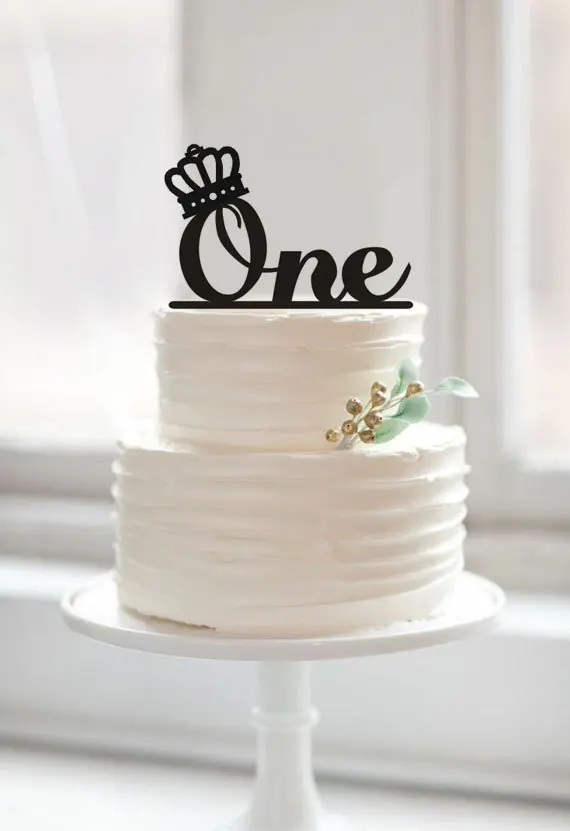 Buy One Cake Topper First Birthday Cake Topper with