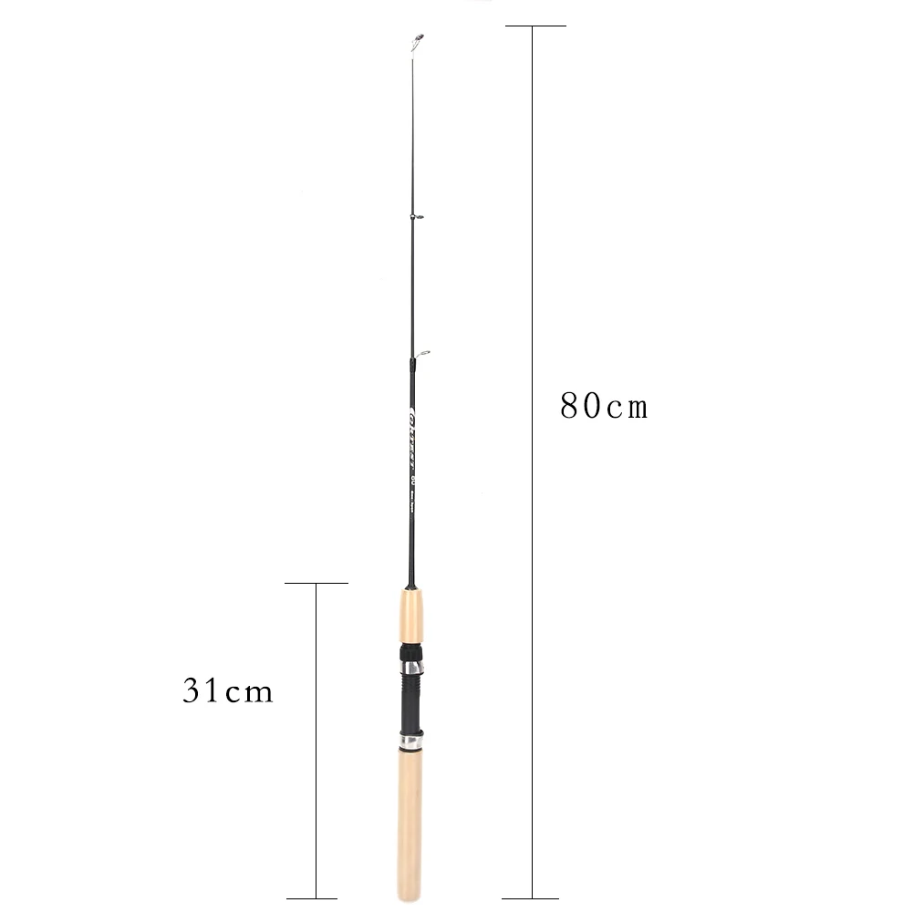 Портативная лёгкая рыболовная удочка длиной 60 см/80 см/100 см|lure rod|fishing polerod fishing |