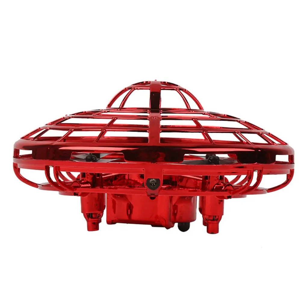 

UFO Hand Flying UFO Mini Induction Suspension RC Aircraft Drone Toys Gift Sensing and Lights