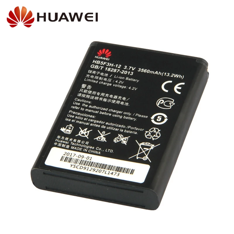 

Original Replacement Battery For Huawei E5372T E5372s E5775 4G LTE FDD Cat4 WIFI Router HB5F3H-12 Genuine Battery 3560mAh