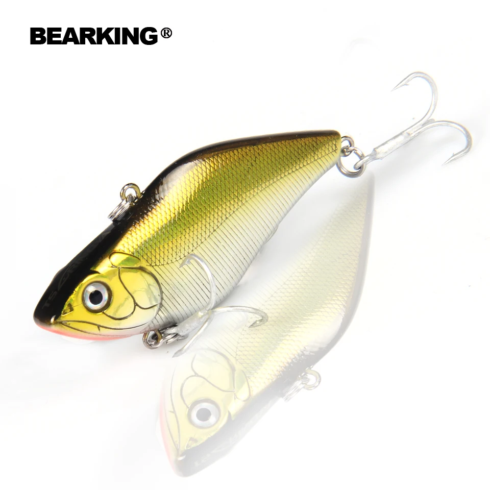 

2018 Bearking fishing tackle Hot Model A+ fishing lures, assorted colors, VIB 70mm 14g, hard baits sinking professional