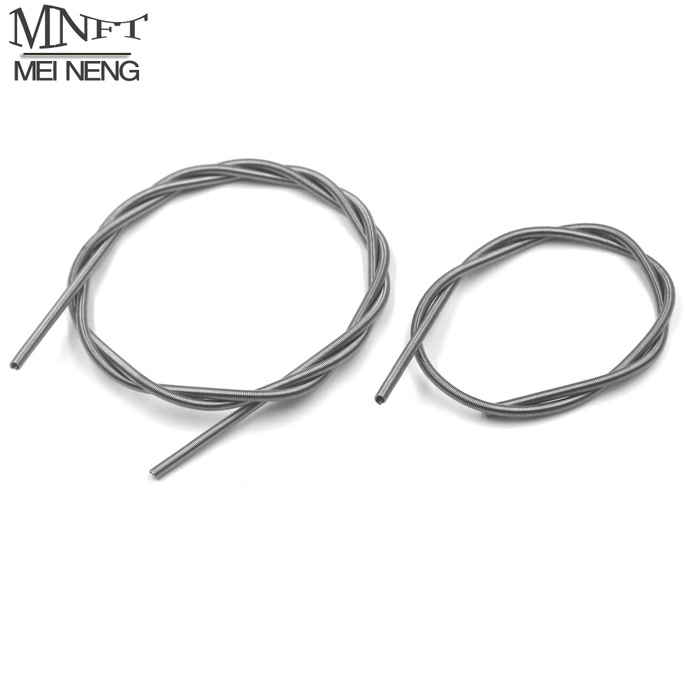 

MNFT 2pack Guide The Fishing Line Spring Fishing Rods Refit Stainless Steel Spring & Nymph Body Weight Thread Fly Tying Material