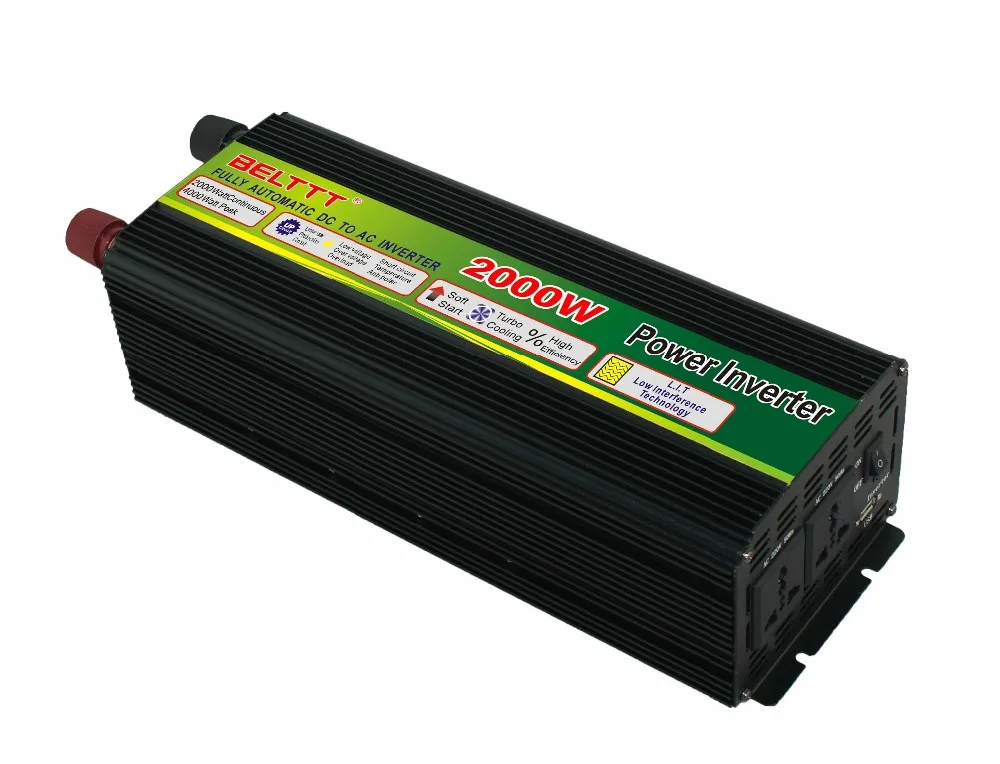 Одобренный CE домашнего применения решетки 2000w 12v постоянного тока до 220 В