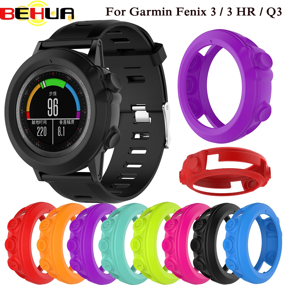 For Garmin Fenix 3/3 HR /Sapphire & Quatix 3 Silicone Quick fit Wrist Band Strap 