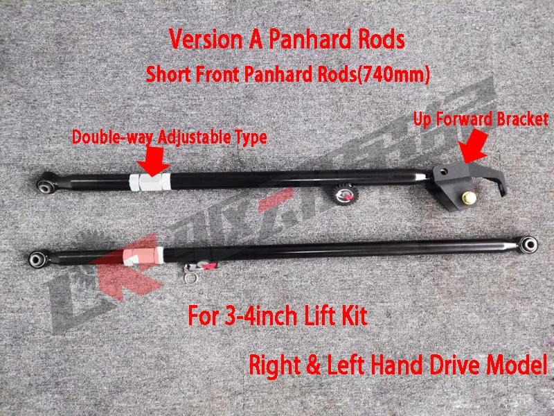 

Double-way Adjustable Panhard Rods For Suzuki Jimny JB43 Suspension Lift Kit