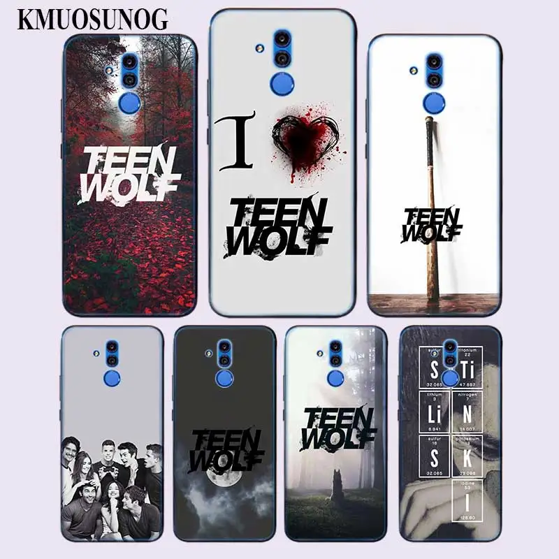 

Transparent Soft Silicone Phone Case Awesome Teen Wolf for Huawei Mate Honor 20 10 9 Pro Lite 7C Cover