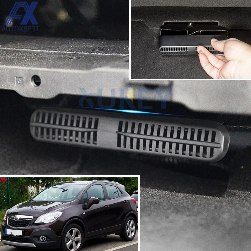 For 2013-2015 Buick Encore Front Bumper Insert Fog Light Ring Bezel Trim 4Pcs