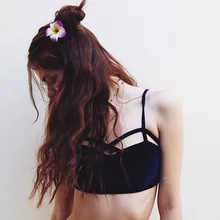 Женский спортивный бюстгальтер для йоги Передняя полоса открытая блузка на бретелях нижнее белье домашний бодибилдинг Повседневная простая одежда мягкая гладкая SCL066