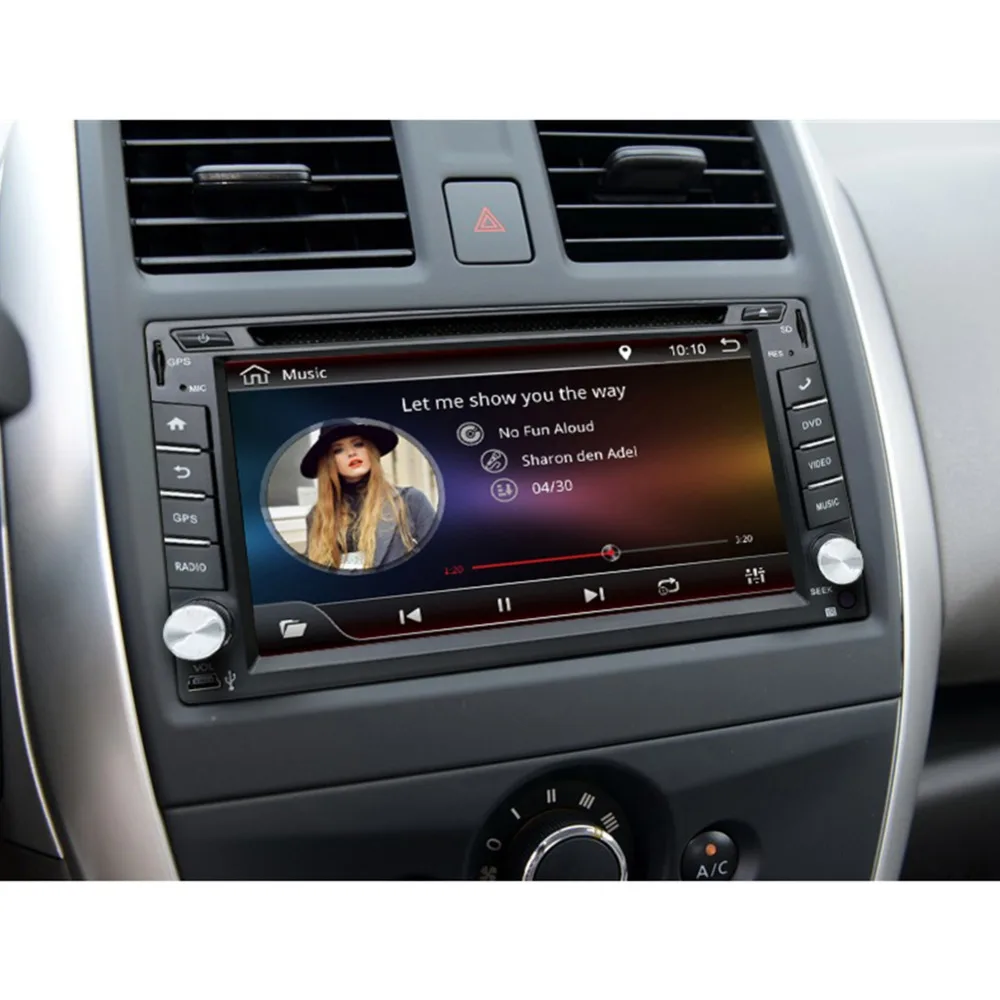 Quad Core 7 INCH 1024*600 2 Din Android 4.4 Fit NISSAN QASHQAI Tiida Car Audio Stereo Radio With GPS TV 3G WiFi dvd automotivo Quad Core 7 INCH 1024*600 2 Din Android 4.4 Fit NISSAN QASHQAI Tiida Car Audio Stereo Radio With GPS TV 3G WiFi dvd automotivo