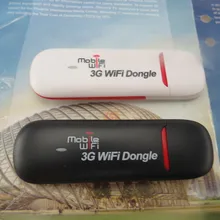 Mobile hotspot 3g wifi dongle usb/módem con tarjeta sim
