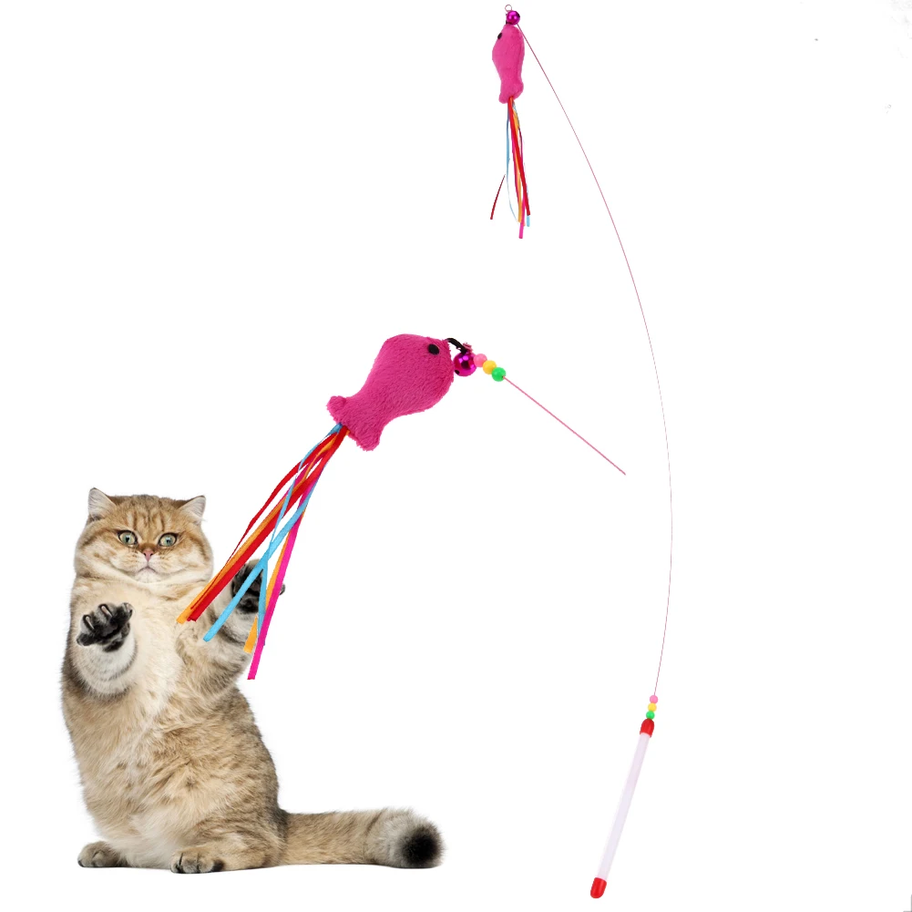 1 шт. игрушки для кошек, игрушки-палочки для животных, обучающая палочка, палочка для кошек, котенок, забавные интерактивные игрушки, изделия для домашних кошек