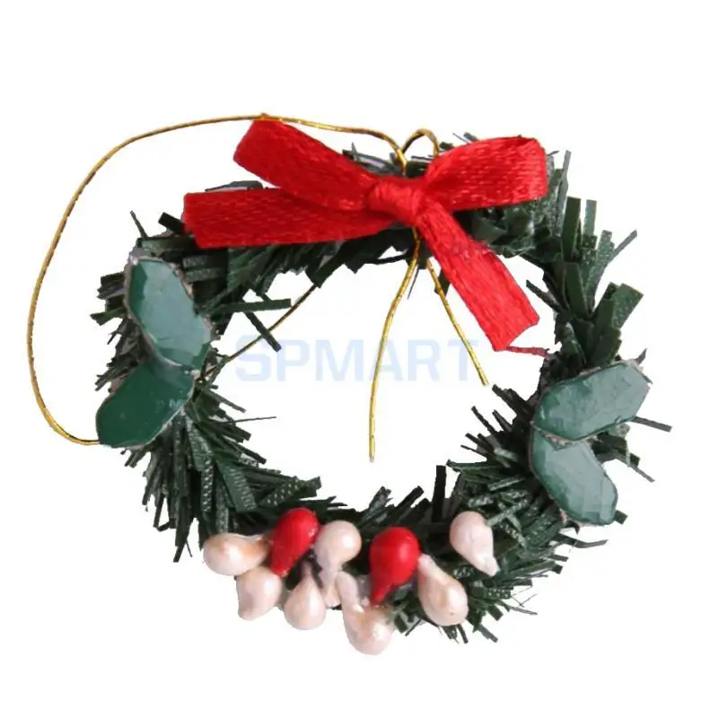 1/12 Scale Dollhouse Miniature Christmas Decoration Xmas Tree Ornaments - 11pcs/Set