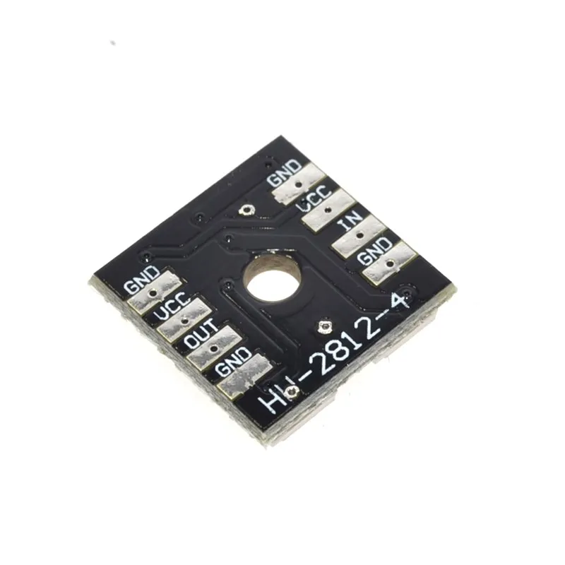 1 шт. WS2812B плата 2*2 4 битная полноцветная 5050 RGB Светодиодная панель освесветильник