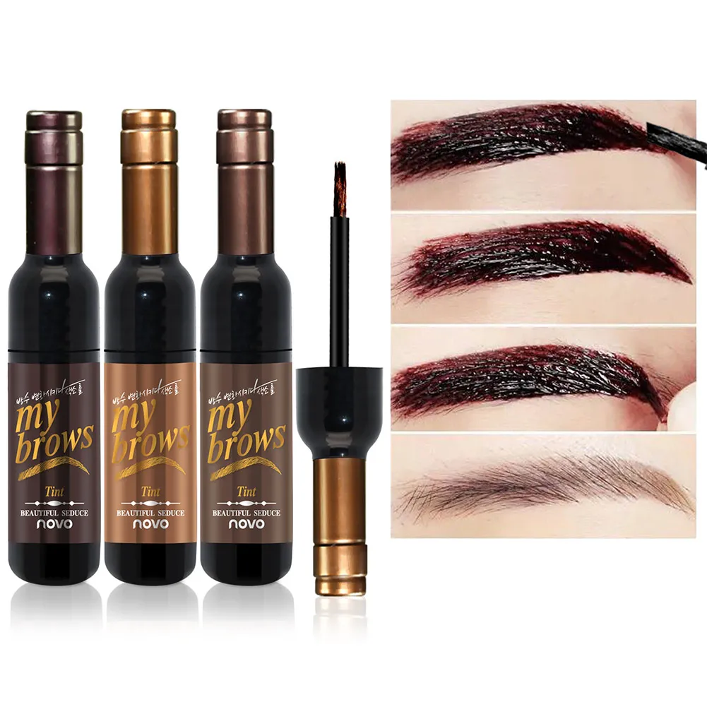 

2018 Peel Off Eyebrow Gel Natural Paint Tint Eye Brows Gel Enhancer Long Lasting Cosmetics Makeup Tools HS11