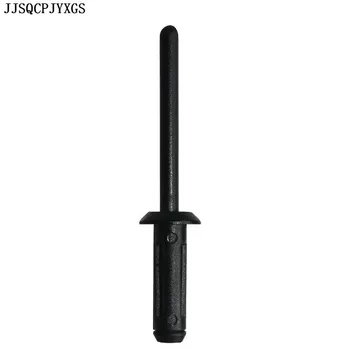 

JJSJQCPJYXGS black nylon Plastic Auto Fastener clips Blind Rivet Retainer for GM20465395 for chry6004212