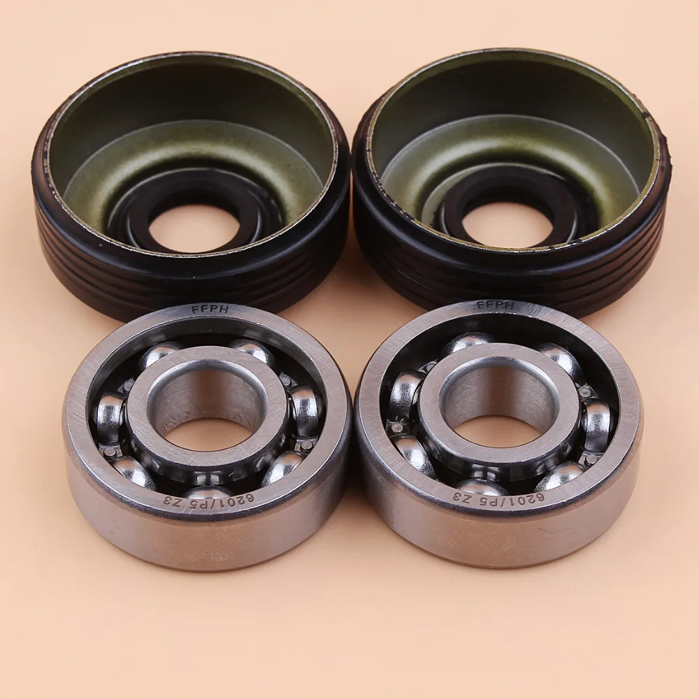 Crankshaft Bearings w/ Oil seals Fit HUSQVARNA 136 137 141 142 235 236 Chainsaw Crankshaft Bearings w/ Oil seals Fit HUSQVARNA 136 137 141 142 235 236 Chainsaw